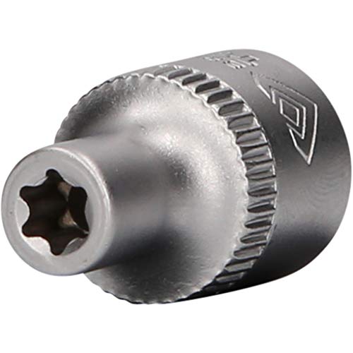 BRILLIANT TOOLS BT021832 - Llave de vaso Torx (3/8", 28 mm, E6) Cover