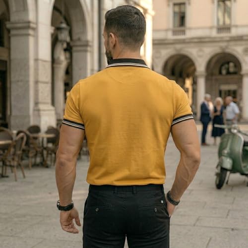 Image of Lymio Polo T-Shirt | Polo T Shirt for Men | Casual T-Shirt for Men (SSM-P5-P8)