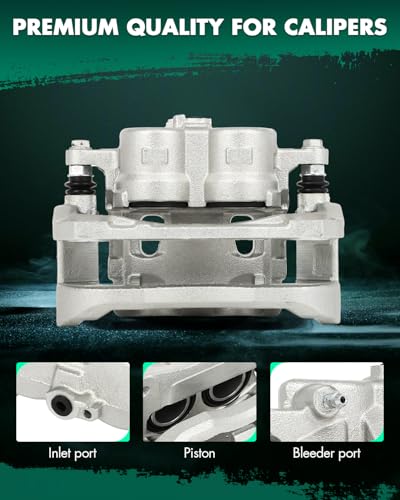 Image of SCITOO 19B6275 Front Right Passenger Side Brake Caliper Fits For Lexus For RX350 2010-2015,For Toyota For Highlander 2010-2019,For Toyota For Sienna 2011-2020, With Bracket,1PC