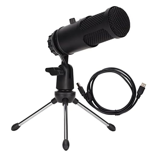 Microfone USB, Conjunto De Microfone De Computador De 192 Khz/24 Bits Kit De Microfone De Metal Microfone Cardióide Condensador Para Streaming De Podcasting, Gravação De Jogos