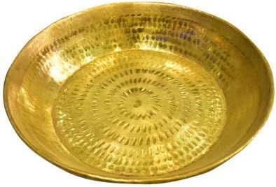 Brass praat Dough Maker Dough mixcher Atta Maker Dough praat pranat Brass parat Platter 15 inches