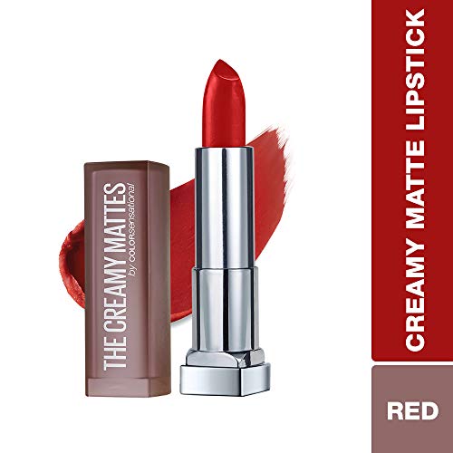 Image of Maybelline Lipstick 634 Bold Crimson (Matte)