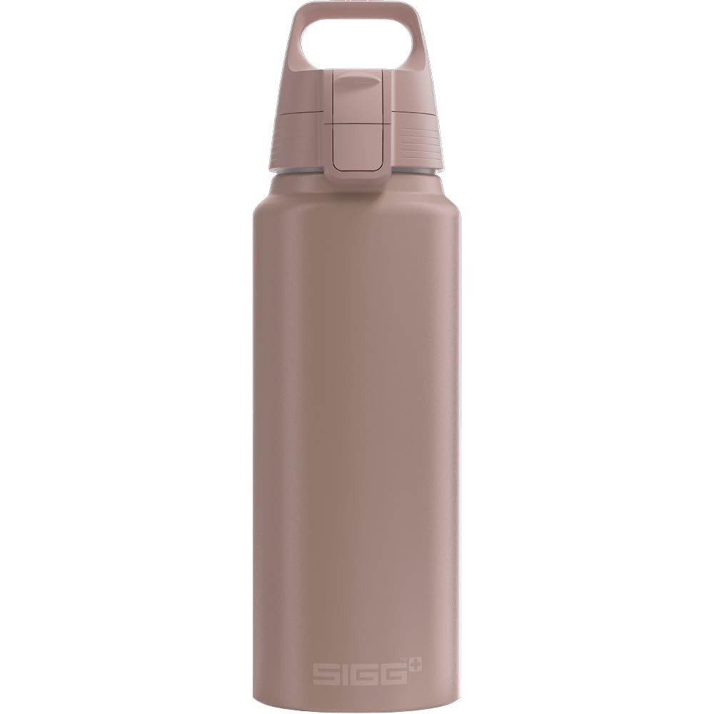 SIGG - Alu Trinkflasche - WMB ONE - Made in Switzerland - ClimatePartner - Kohlensäure geeignet - Auslaufsicher - Federleicht - BPA-frei - Outdoor - 0,75L und 1L