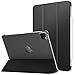 Price comparison product image MoKo Case Fit New iPad Pro 11 Inch Case 2021, [Support iPencil Charging]Slim Lightweight Semi-translucent Shell Protective Smart Cover Fit iPad Pro 11 3rd Generation, Auto Wake/Sleep, Black