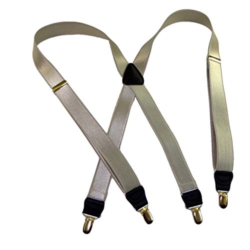 Image of Hold-Up Formal Series Men's X & Y-Back Suspenders with No-Slip Clips