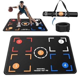 2F22E Basketball-Fußschritt-Trainingsmatte LQD-5