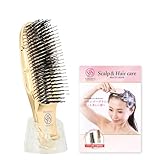 【公式ストア限定】 エスハートエス スカルプブラシ ワールドプレミアムショート ゴールド シャンプーブラシ ヘアブラシ リフトケア ヘアケア 頭皮マッサージ 頭皮ケア 美容師推奨 ギフト プレゼント エス・ハート・エス S HEART S 公式 ビューティーブック付き