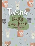 twins daily log book: record & track sleep, feed, diapers, activities and supplies. perfect for new parents: beautiful get to know your twins journal ... key data & vital events for midwife & doctors