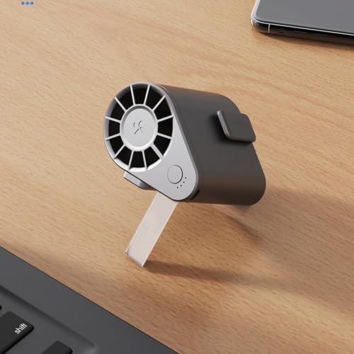 Ventilador de cintura de bolsillo ajustable ligero de 4 velocidades 3