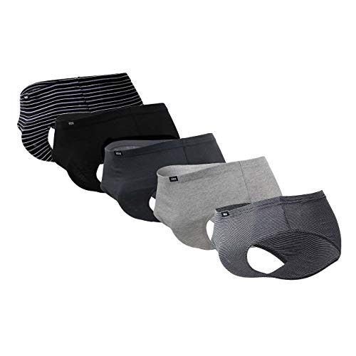 Rico Men's Low Rise Cotton Briefs 5-Pack