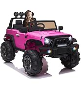 OTTARO Ride on Cars Trucks Electric Car for Kids, 12V Battery Powered Car w/Parental Remote Contr...