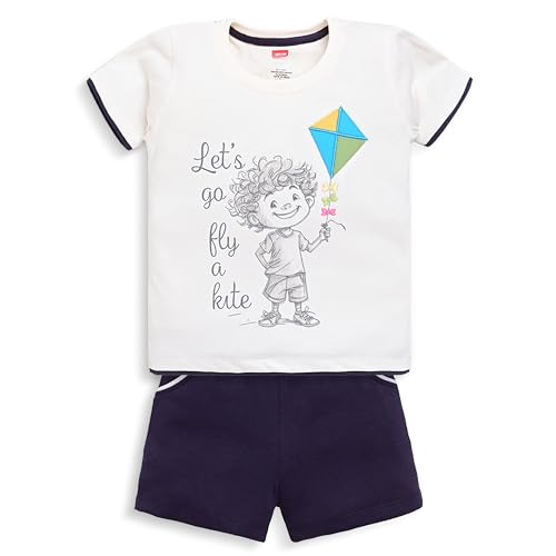 Image of LuvLap Baby Boys Full Sleeve Sweatshirt & Pyjama