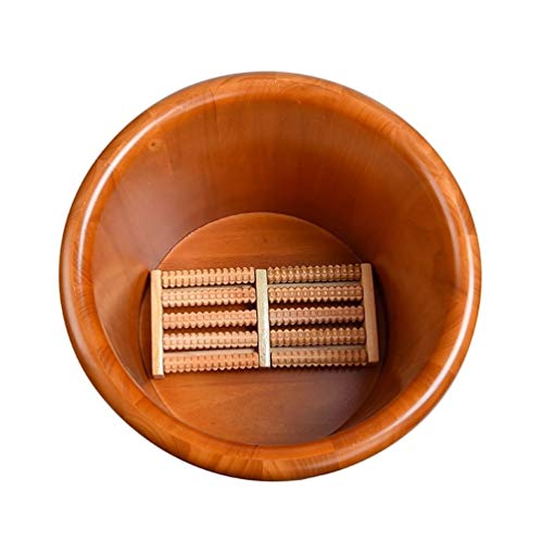 Tina de Madera para Pies Barril Spa para Baño de Pies miniatura 3