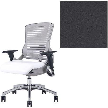 OM5 Collection OM5-G Ergonomic Self Weighing Chair - MR5 Armrests - Grade 1 Fabric - Celestial Rhea Gray 1201 PLUS Free Ergonomics eBook