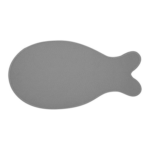 Tapis antibactérien de séchage poisson pour éviter les sols mouillés