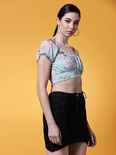 Image of OOMPH! Women's Floral Relaxed Fit Top