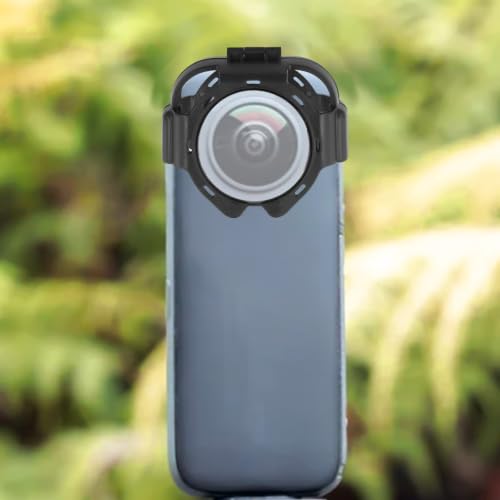 Protector de lente de vidrio óptico para Insta360 X5 con diseño impermeable 8