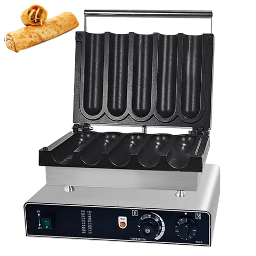 Machine à rouler le poulet électrique 1500W avec bac 5 compartiments - 2