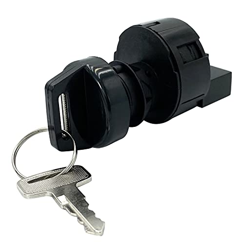 Ignition Switch with Key Replacement for Polaris Ranger 400 425 500 570 700 800 900 1000 Sportsman 300 325 400 450 500 550 570 700 800 RZR 570 800 900 & More - Replace 4011002 4012165 4011142