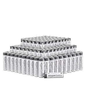 Amazon Basics 150-Pack AA Alkaline Industrial Batteries, 1.5 Volt, 5-Year Shelf Life
