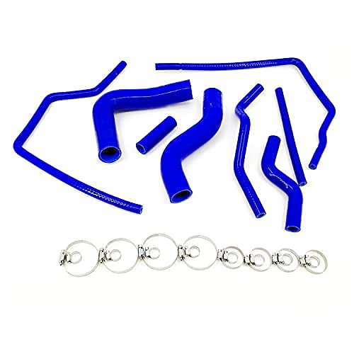Arslano AL-1802C Silicone Radiator Hoses Kit Compatible With Subaru Impreza GC8 GF8 STI EJ20 EJ25 WR
