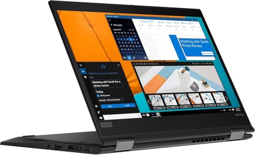 Image of Lenovo ThinkPad X390 Yoga 13.3 inch Touch 16GB 256GB Intel Core i5-8365U, Black (Renewed)