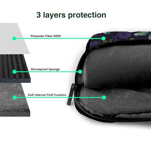 Bolso para portátil impermeable azul oscuro de 14 pulgadas miniatura 5