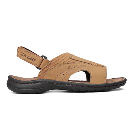 Image of Red Chief Leather Casual Sandal for Men RC3561