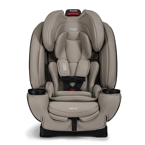 Image of Britax One4Life All-in-One Car Seat, Up to 10 Years of Use, Rear Facing, Forward Facing, & Booster Modes, Extended Rear-Facing, ClickTight Installation & Breathable SafeWash Fabrics - Teak