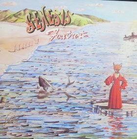 Genesis Foxtrot Blur Label Error - Phil Collins Peter Gabriel - CAS 1058 - 1972 - Rock Pop Music - Vinyl Record LP Album - Original US Pressing VG VG+