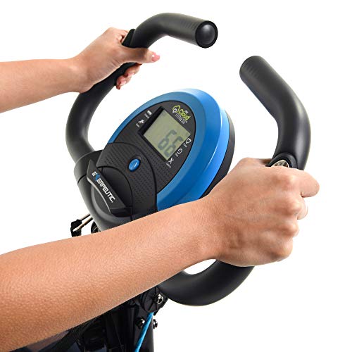 Exerpeutic Bluetooth Smart Foldable Bike with Resistance Bands and Free MyCloudFitness App, Black Folding Bike - Home Fitness Guru Exerpeutic Bluetooth Smart Foldable Bike with Resistance Bands and Free MyCloudFitness App, Black Folding Bike - Image 12