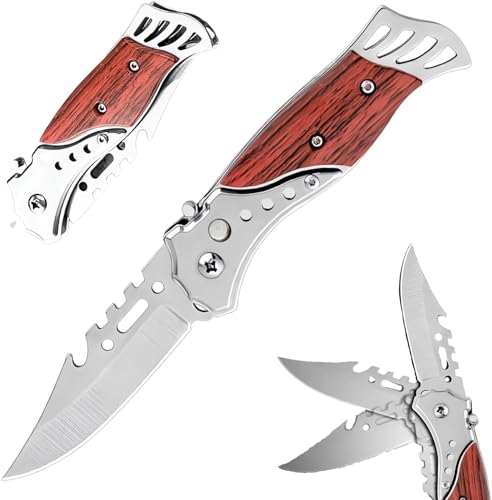 Image of Pinbo Utility Kitchen Knife, Foldable, Portable for Home, Office, Travel