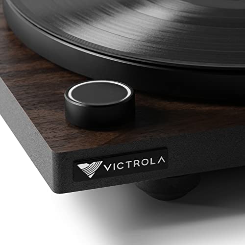 Victrola Turntable System – Includes T1 Vinyl Record Player & M1 Bookshelf Monitors, Built-In Bluetooth 5.0 Connectivity, Supports 33-1/3 and 45 RPM Vinyl Record, Wireless Music Streaming (Espresso) by Victrola - Image 6