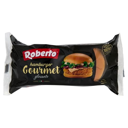 Roberto hamburger gourmet 4 panini 300 Gr.