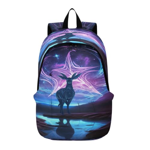 Sac pour voyage cerf ciel étoilé le cartable dos à sac élégant