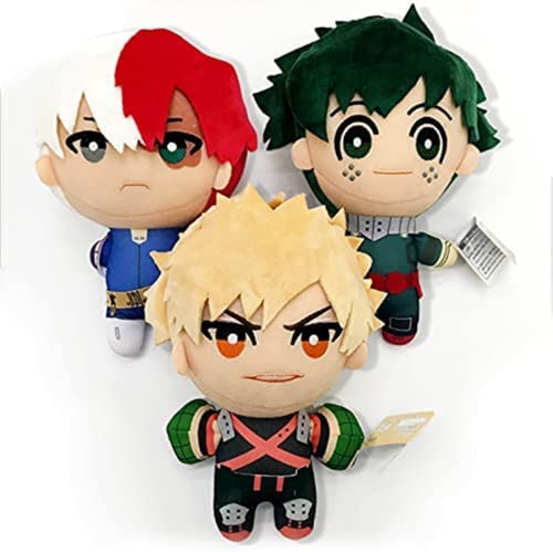 3Pc 6.29IN Anime Plush Pendant Toy Stuffed Plush Doll Plush for New Year Kids Toys Birthday Gifts