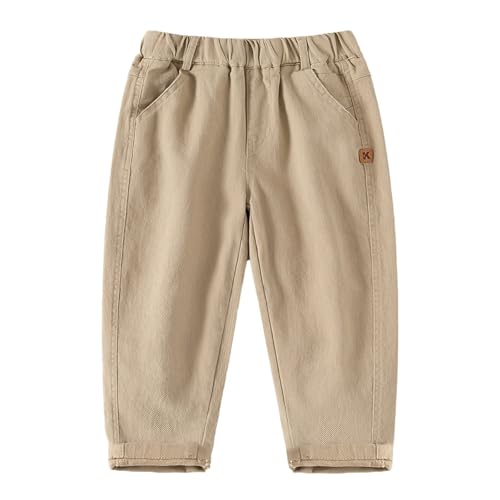 Boys Pants for Everyday Wear Comfortable Casual Trousers Ideal for School and Outdoor Activities Elastic Waist
