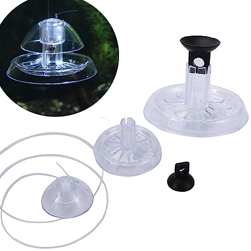 Leadigol 2Pcs Transparent Snail Catcher, Box with Fishing Line Plastic Clear Snail Catcher for...