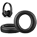SOULWIT Coussinets d'oreille, Oreillette de Remplacement pour Sony Nouveau Gold Wireless Playstation PS4 Headset, 2018 Version, Modèle CUHYA-0080 - Noir