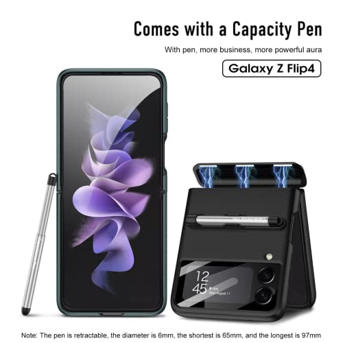 Capa Para Samsung Galaxy Z Flip 4, Proteção De Dobradiça Magnética, Capa Flip4 à Prova De Choque, Pr
