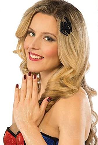 Marvel Rubie's Costume CO Women's Universe Spider-Girl Hair and Nails Kit, Multi, One Size