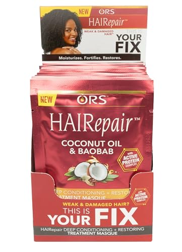 ORS HAIRepair Deep Conditioning and Restoring Treatment Masque Travel Packet 1.75 Ounce (Pack of 12)