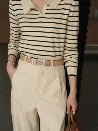 1Pcs Imitation Leather Chain Belt, Zinc Alloy Clasp Waist Belt Classic Fashion Accessory for Women3