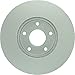 BOSCH 40011473 QuietCast Premium Disc Brake Rotor - Compatible with Select Nissan Rogue, Rogue Select, Sentra; FRONT - Single