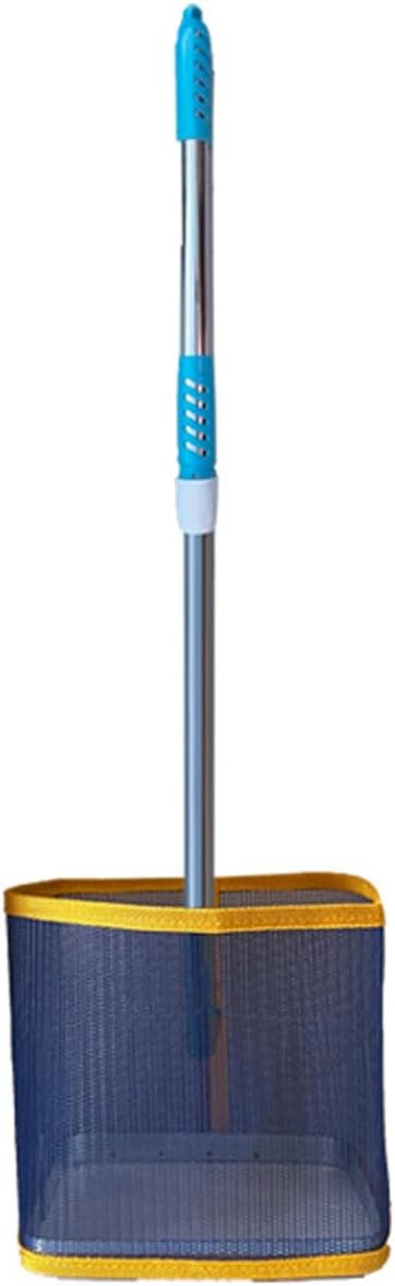 Portable Telescopic Table Tennis Ball Picker - Efficient Ball Storage & Sorting Net for Easy Cleanup - Compact Design, Ideal for Players & Coaches (Blue)