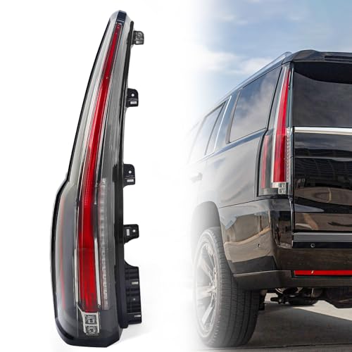 Huray Left LED Tail Light Fit for Cadillac Escalade 2015-2020 LH Taillight Rear Brake Lamp Assembly OE Style Accessory Replacement for GM2800277 84214003 (Driver Side) by Huray - Used condition - US$313.78