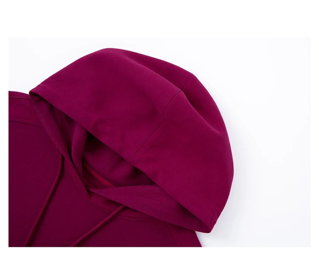 Sudadera con capucha y cuello redondo para mujer, sudadera con capucha suelta para mujer, ropa de calle simple