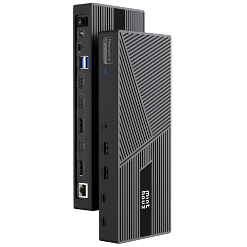 Minthouz Triple DisplayLink Docking Station 4K@60Hz TB4/3