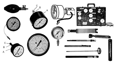 Johnson Controls, Inc. JC5312 Test Gauge Control Line Fits Thermostat Test Opening Adaptor only