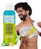 Bombay Shaving Company Sensi Hair Removal Spray - 200g | Painless & Irritation Free Spray (200 ml) | For Chest, Arms, Underarms & Legs | Pleasant Smell | Hair Removal Cream Spray